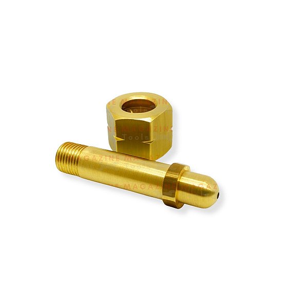 Niple Porca Conector Para Regulador Cilindro