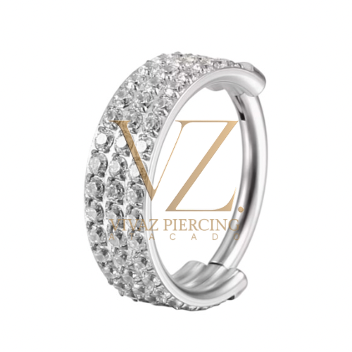 Piericng Segmento Titânio Triplo 1.2X12