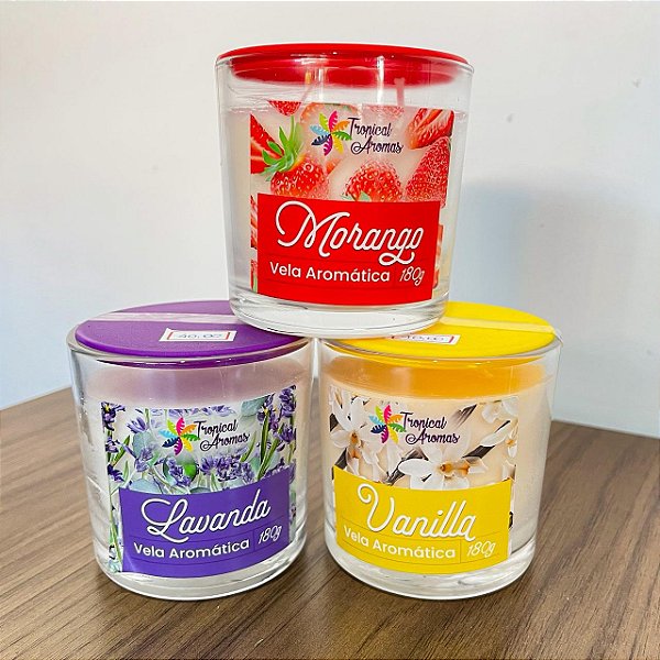 Velas Aromáticas - Tropical Aromas