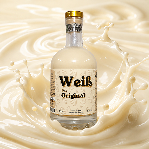Weiß Original 375ml - Licor Chocolate Branco