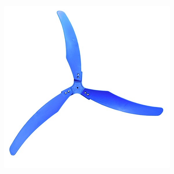 CJ HÉLICE C/3 PÁS VENTILADOR 36' AZUL