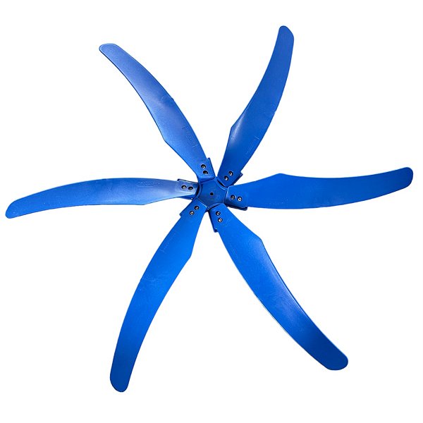 CJ HÉLICE C/6 PÁS VENTILADOR 36' AZUL