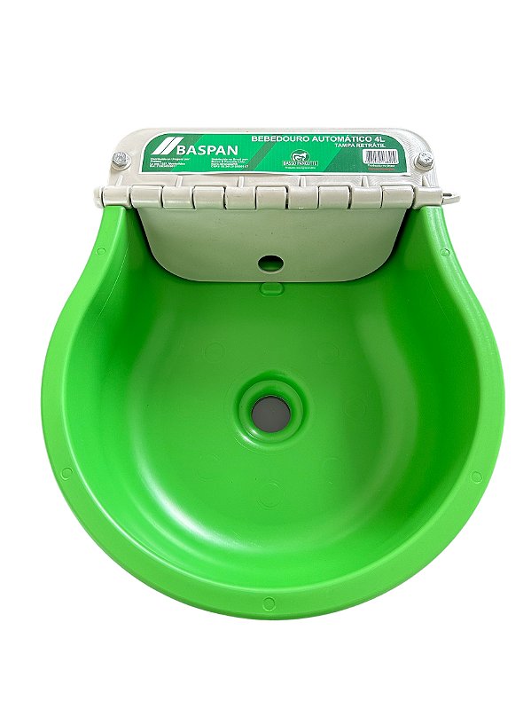 BEBEDOURO AUTO. BASPAN BOVINO C/BÓIA 4 LITROS TAMPA RETRÁTIL