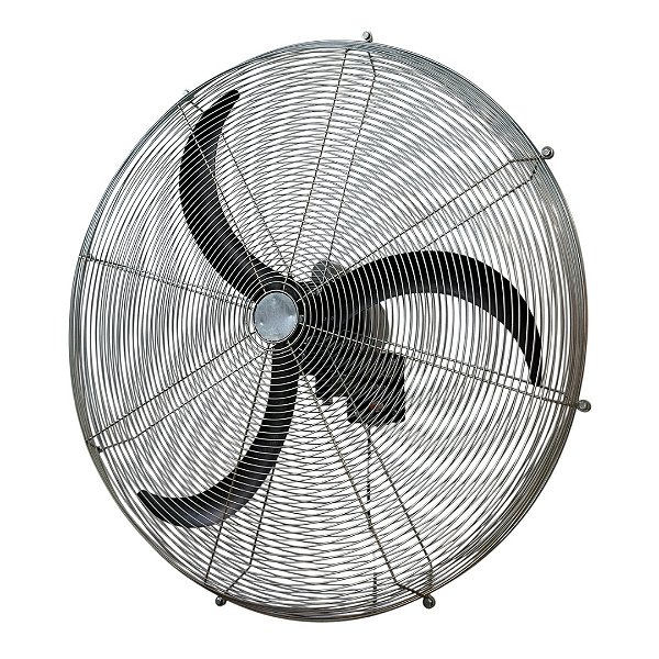 VENTILADOR GG36' (1M) GALV. 3 PÁS PRETAS MOTOR WEG 0.5CV TRIFÁSICO NR12 C/SUPORTE
