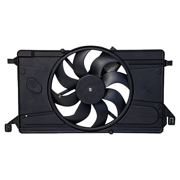 Eletroventilador Ford Focus com Defletor e Resistência - 8 Pás - 380mm