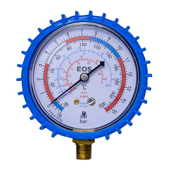 Relógio de Manômetro Baixa