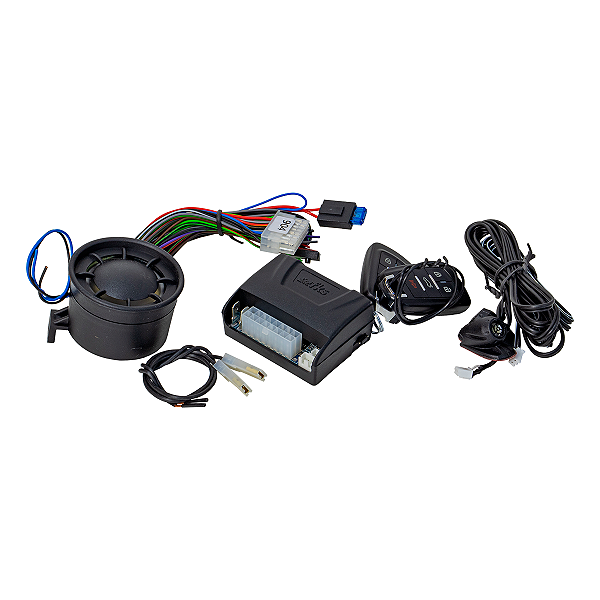 Alarme Universal FKS FK904 CB CR960 Bloqueio Motor e 3 Saídas Auxiliares