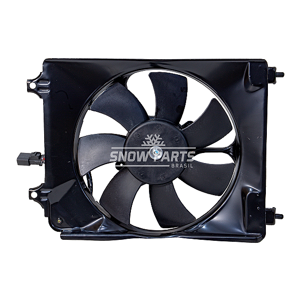 Eletroventilador Honda New Civic 2006-2011 Com Resistência e Carenagem 7 Pás 280mm