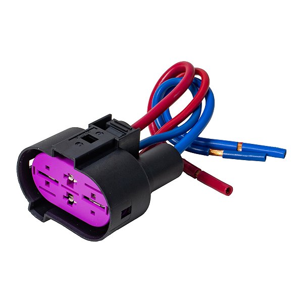 Conector Resistência Eletroventilador Chevrolet GM Astra Vectra Safira