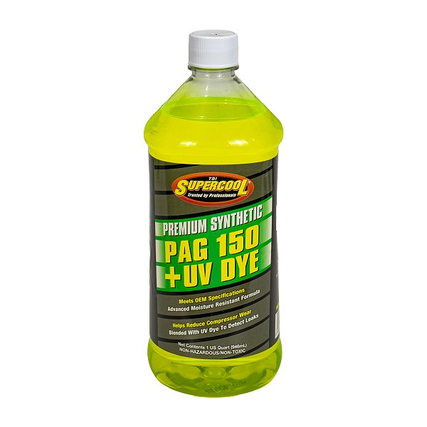 Lubrificante Sintético para Ar Condicionado Automotivo PAG 150 Com Contraste UV - Supercool