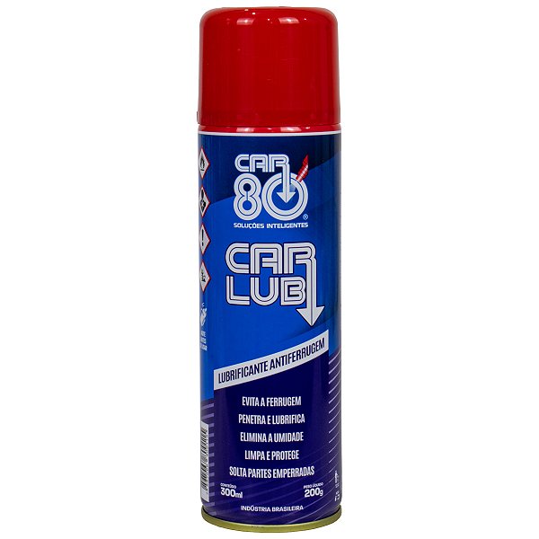 Lubrificante Antiferrugem Car Lub 300ml - Car 80
