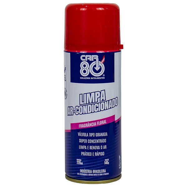 Limpa Ar Condicionado Fragrância Floral Spray 220ml - Car 80
