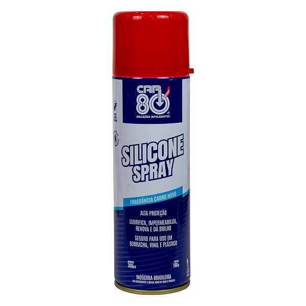 Silicone Spray Fragrância Carro Novo 300ml - Car 80