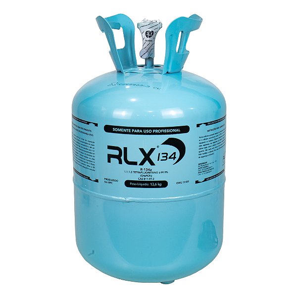 Gás Fluído Refrigerante R134a 13,6Kg - RLX