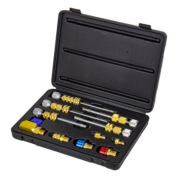 Kit Saca Instala Núcleos Válvulas R134a R12 - Mastercool 58490