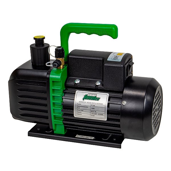 Bomba de Vácuo Duplo Estágio 7CFM ET 190 - Ecotools