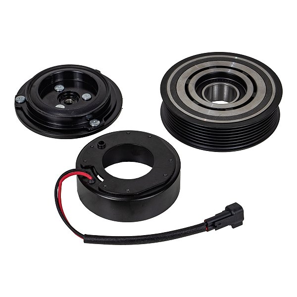 Kit Embreagem Compressor Ford Ranger Nova Diesel 7PK 115mm