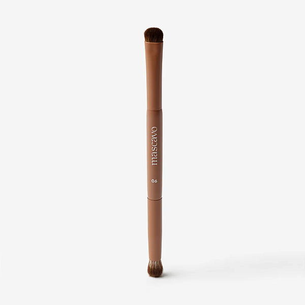 Mascavo Pro Series 06 Pincel de Maquiagem Duplo para Detalhes