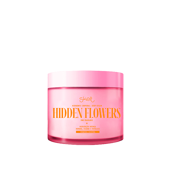 Skelt Hidratante Corporal Body Cream HIDDEN FLOWERS 200g