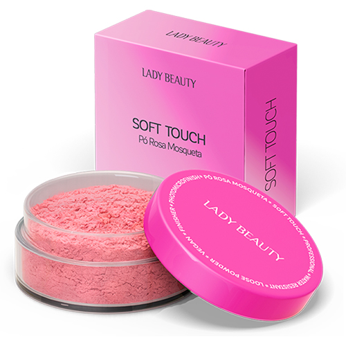 Pó Rosa Mosqueta Soft Touch 12g Lady Beauty