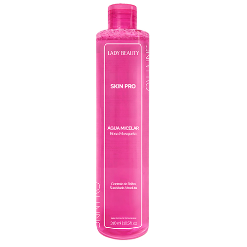 Água Micelar Rosa Mosqueta Skin Pro 310 ml Lady Beauty