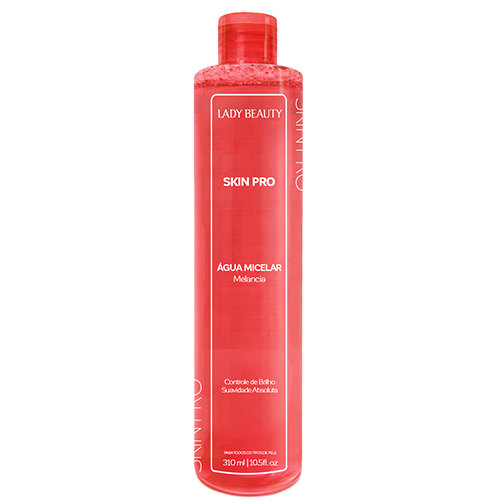 Água Micelar Melancia Skin Pro 310 ml Lady Beauty