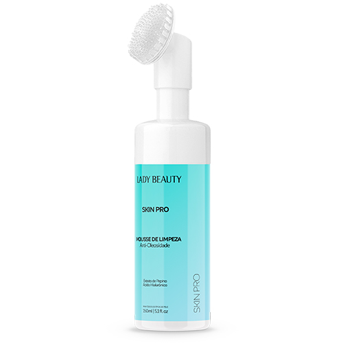 Mousse de Limpeza Anti-Oleosidade Skin Pro 150 ml Lady Beauty