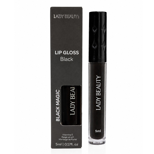 Lip Gloss Black Magic 5 ml Lady Beauty