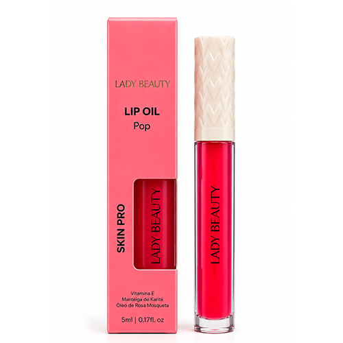 Lip Oil Pop Skin Pro 5 ml Lady Beauty
