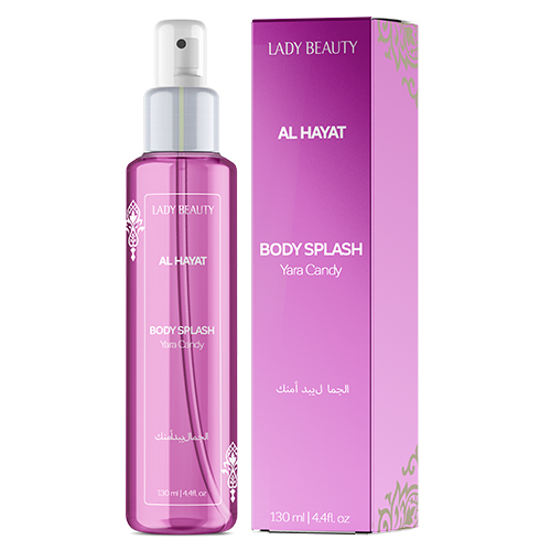 Body Splash Al Hayat Candy 130 ml Lady Beauty