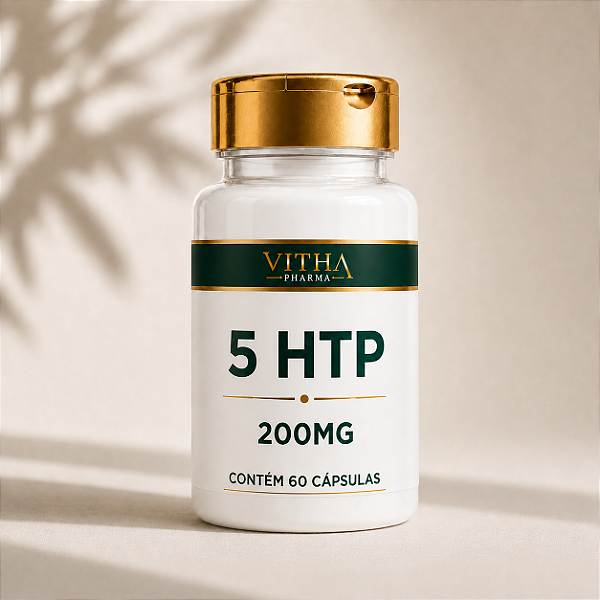 5 HTP 200mg - 60 cápsulas I BEM ESTAR EMOCIONAL