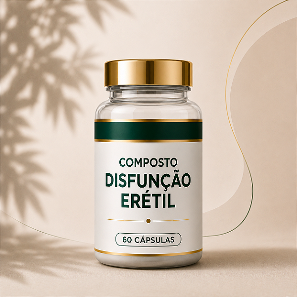 Composto Disfunção Erétil - 60 Cápsulas