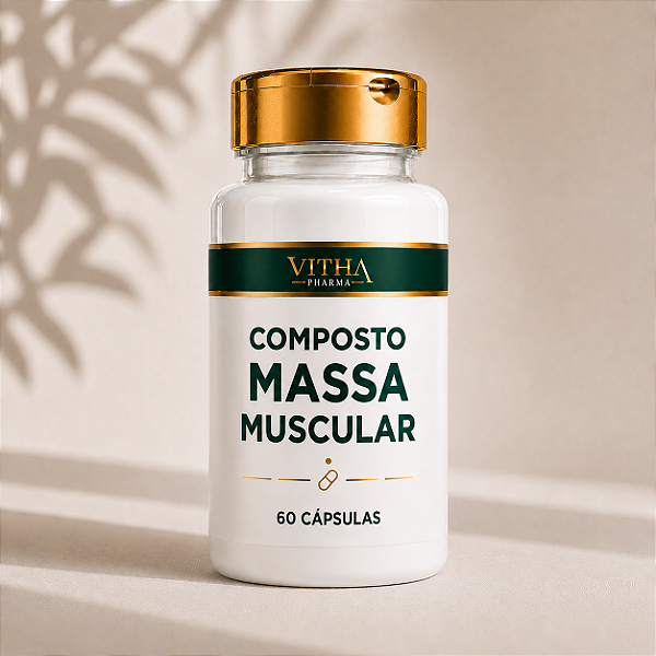 Composto Massa Muscular - 60 Cápsulas