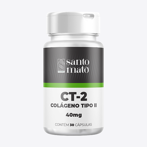 CT-2 Colágeno Tipo II - 40mg - 30 Cápsulas