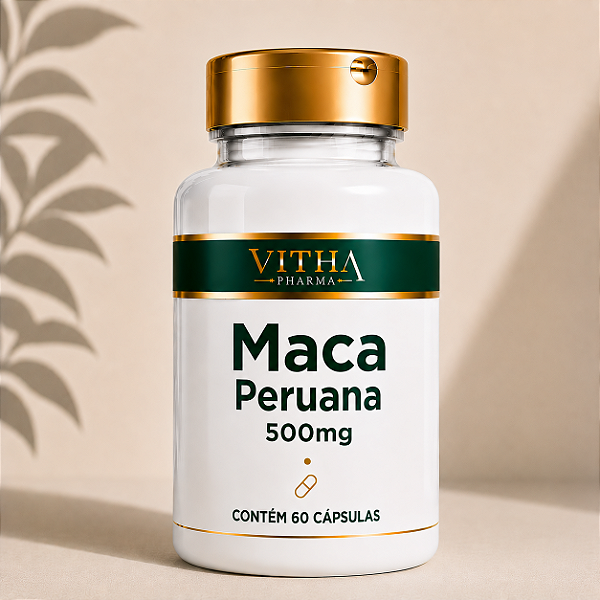 Maca Peruana 500mg - 60 Cápsulas