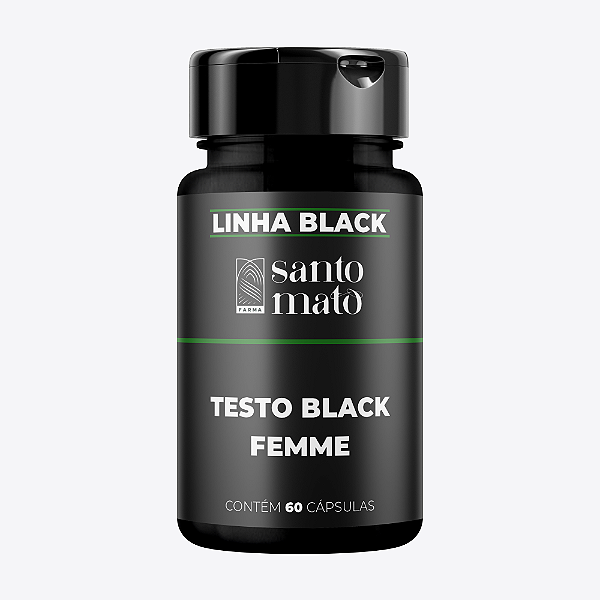 Testo Black Femme - Suplemento Para Mulheres