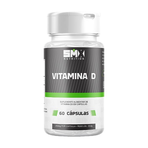 SMX Nutrition Vitamina D - Suplemento Alimentar em Cápsulas