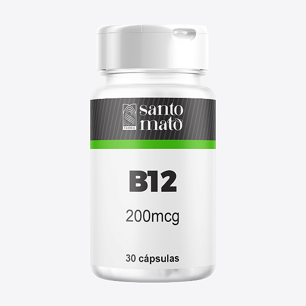 B12 200mcg - 30 Cápsulas