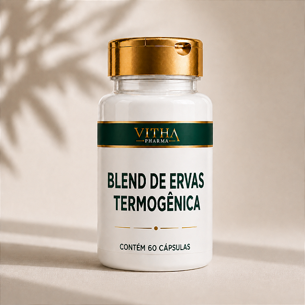 Blend de Ervas Termogênica - 60 Cápsulas I TERMOGÊNICO NATURAL