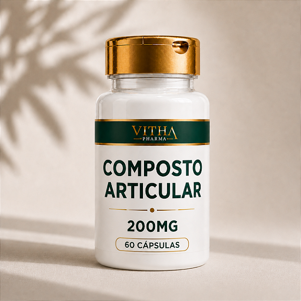 Composto Articular 200mg - 60 Cápsulas l ARTICULAÇÕES FORTES