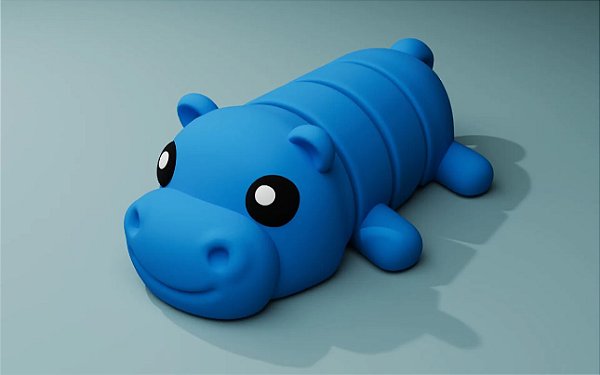 Mini Hipopótamo articulado