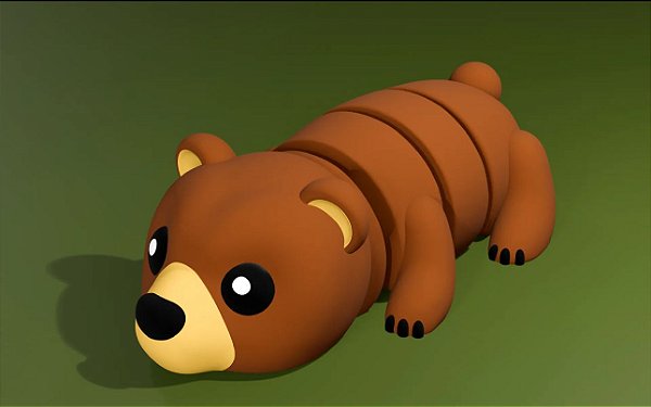 Mini Urso articulado