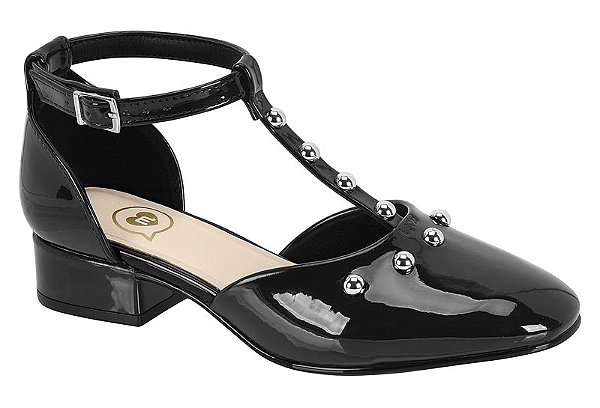 Sapato Infantil Molekinha Calce Fechado Preto