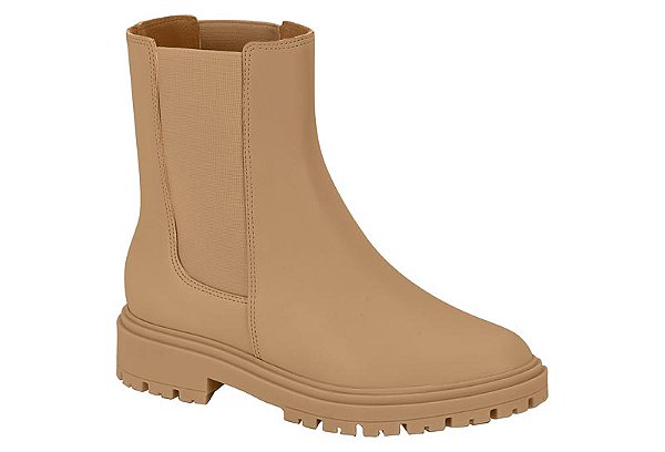 Bota Vizzano Coturno Tratorada Calce Facil Tan