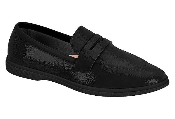 Sapatilha Moleca Calce Facil  Preto/Preto