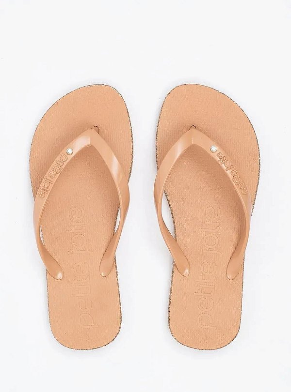 Chinelo Petite Jolie Fresh Solado Com Glitter Avela
