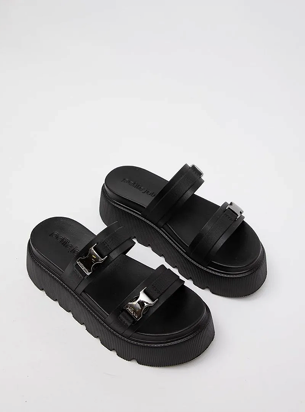 Tamanco Petite Jolie Pulse Calce Facil Preto