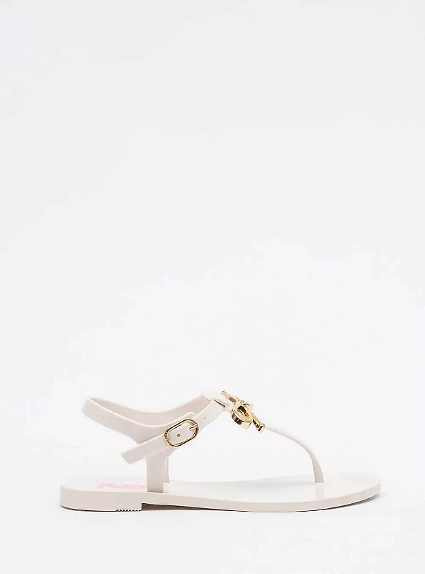 Sandália Infantil Petite Jolie Noah Tira Com Fivela White