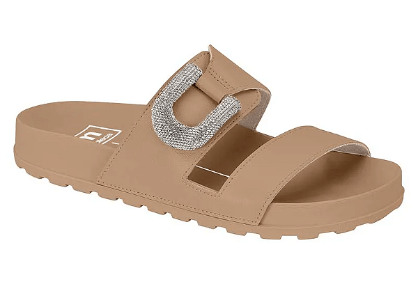 Papete Moleca Com Detalhe De Strass Calce Facil Nude