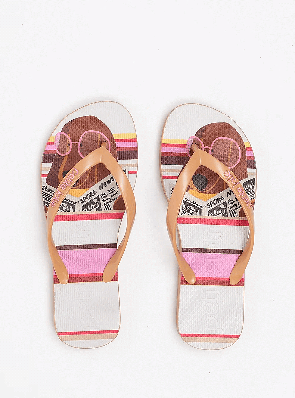 Chinelo Petite Jolie Estampado Pet Lovers